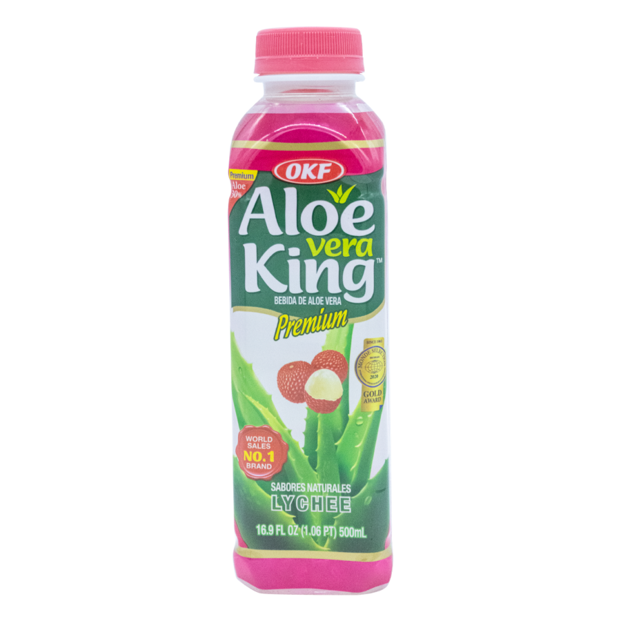 Okf  Aloe Vera King Sabor Lychee 500 ml