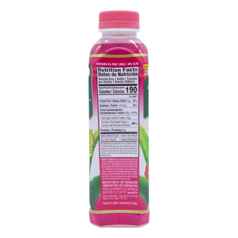 Okf  Aloe Vera King Sabor Lychee 500 ml - Image 3