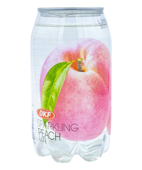 OKF Sparkling Carbonatada Sabor Durazno 350 ml
