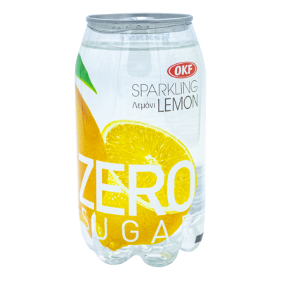 OKF Sparkling Zero Sugar Lemon 350 ml - Image 4