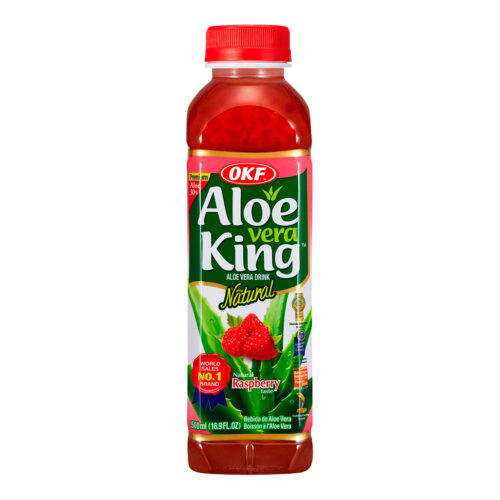 Okf  Aloe Vera King Sabor Frambuesa 500 ml