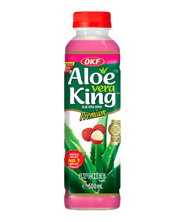 Okf  Aloe Vera King Sabor Lychee 500 ml