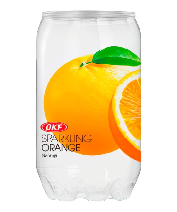 OKF Sparkling Carbonatada Sabor Naranja 350 ml