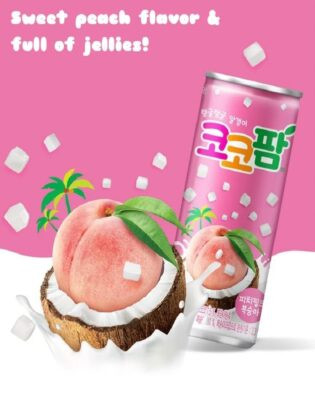 Haitai Bebida de Coco con Sabor Durazno 240 ml - Image 3