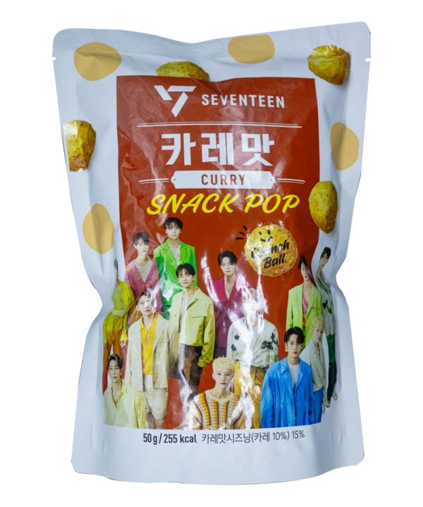 HY Seventeen  Snack Pop Crunch Ball Curry 50gr