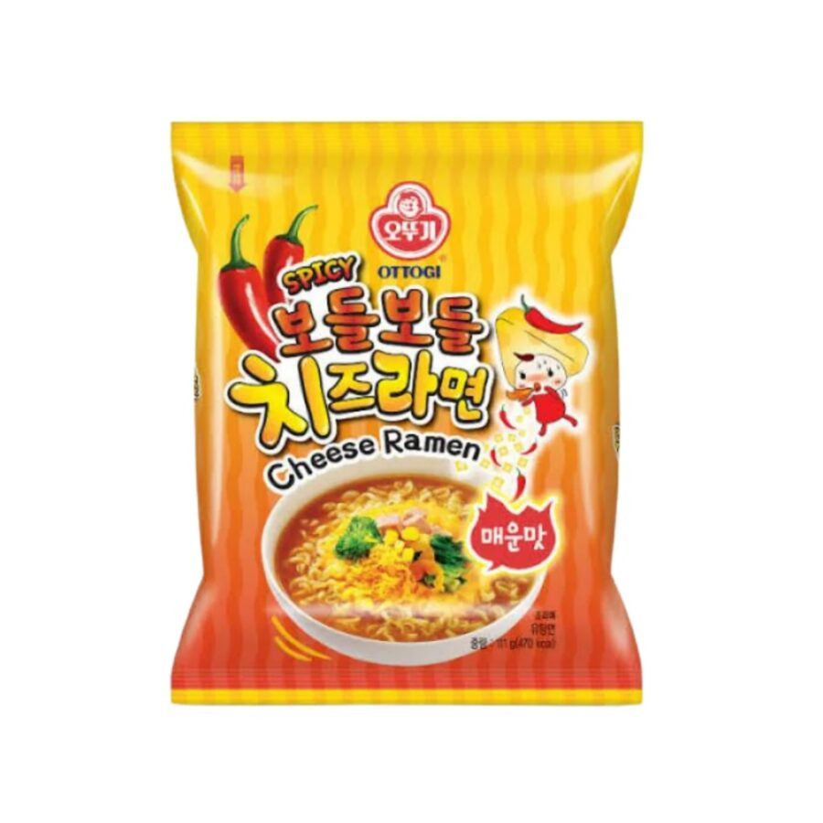 Ottogi Spicy Cheese Ramen 111gr - Image 3