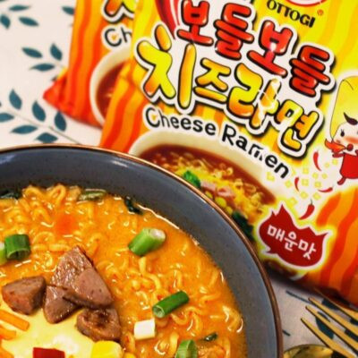 Ottogi Spicy Cheese Ramen 111gr - Image 4