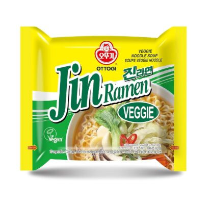 Ottogi Jin Ramen Veggie 110 gr - Image 2