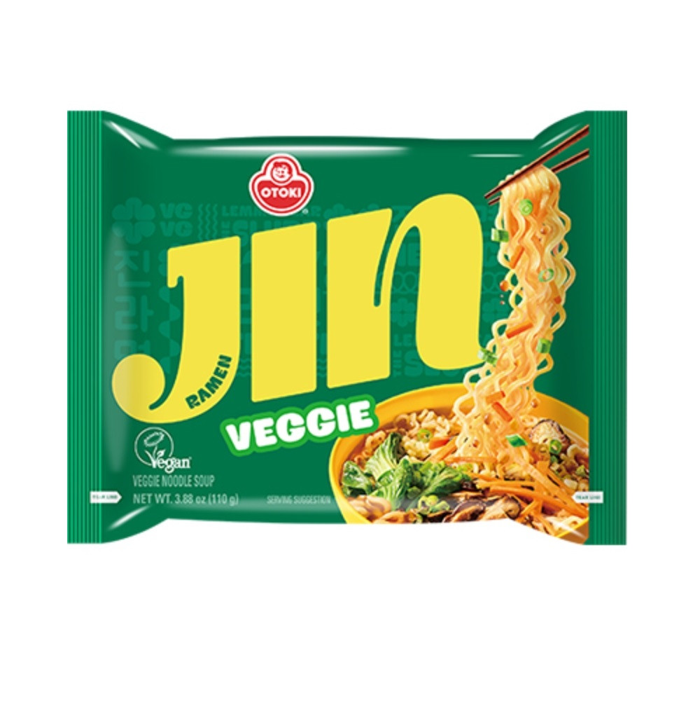 Ottogi Jin Ramen Veggie Paquete 4 Piezas de 110 gr - Image 2