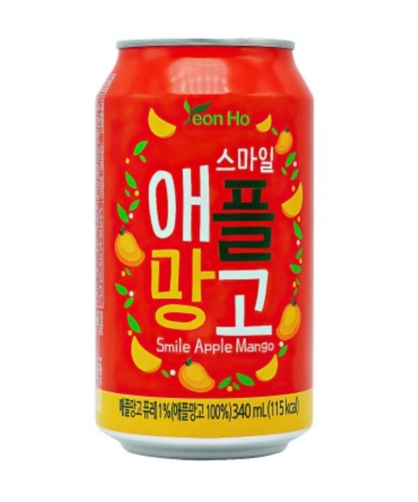 Yeonho Bebida Sabor Manzana y Mango 340 ml
