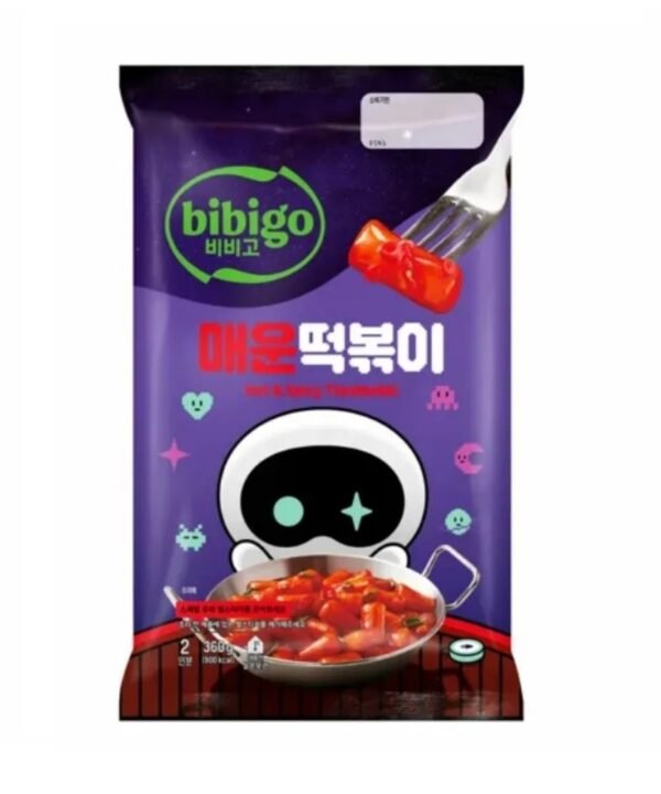Bibigo Tteokbokki Hot & Spicy Edición Limitada Wotteo 360gr