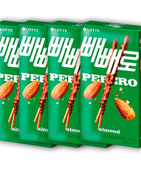 Lotte Pepero Almendra 4 Pack