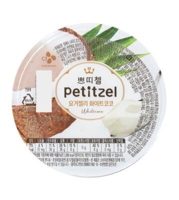CJ Petitzel Gelatina Jelly Fruta Coco 90gr - Image 2