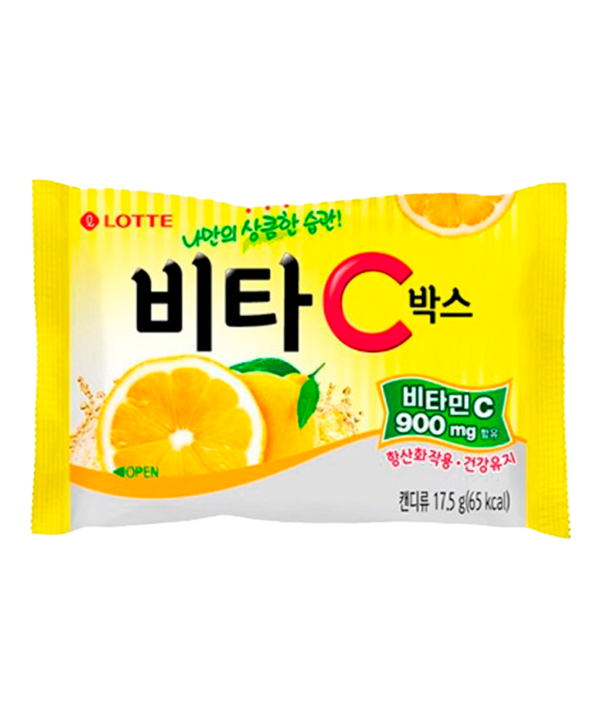 Lotte Pastillas Sabor Limón Vita C 17.5gr