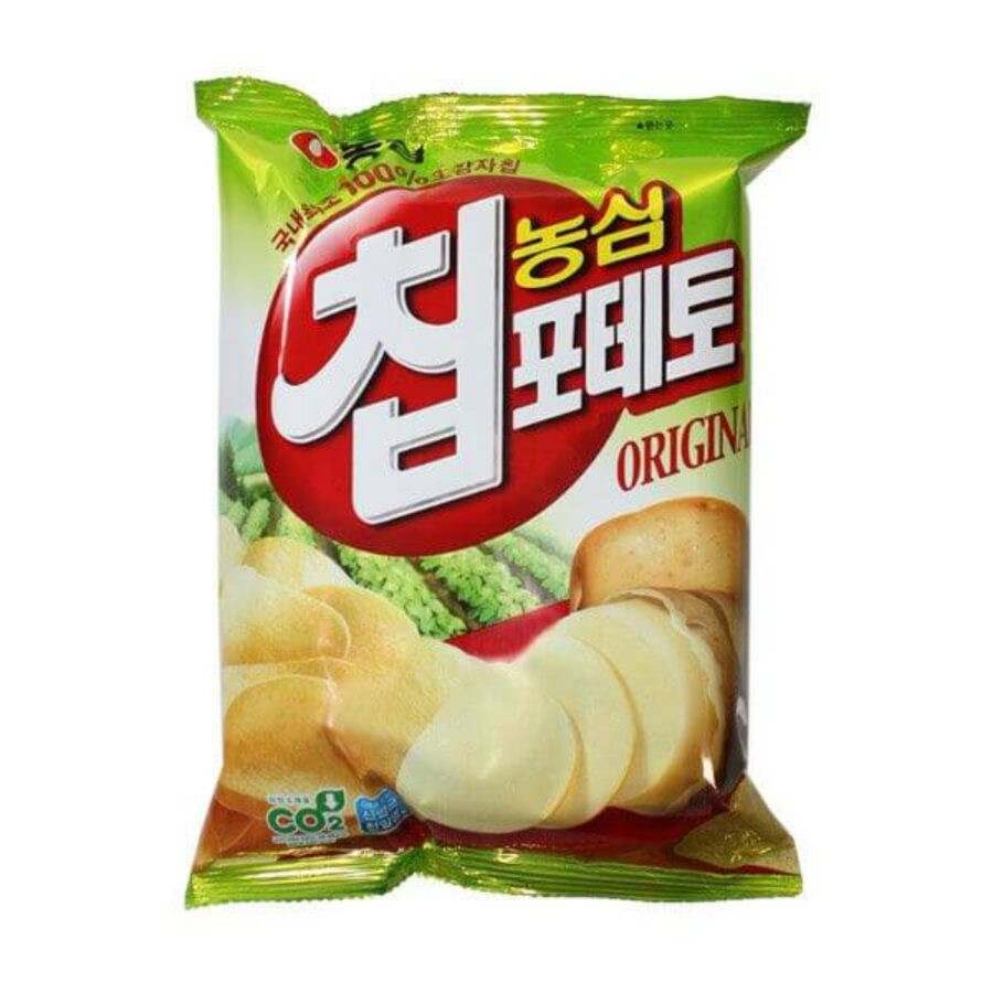 Nongshim Potato Chips Original 60 gr - Image 3