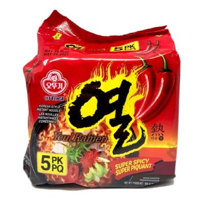 Ottogi Yeul Ramen Spicy 5 Paquete 120 c/u - Image 2