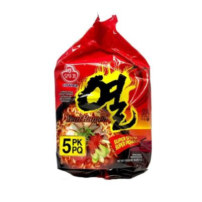 Ottogi Yeul Ramen Spicy 5 Paquete 120 c/u - Image 4