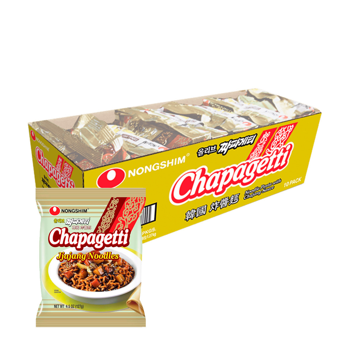 Nongshim Chapaguetti Paquete De 10 Piezas 127 Gr C/u - Image 4