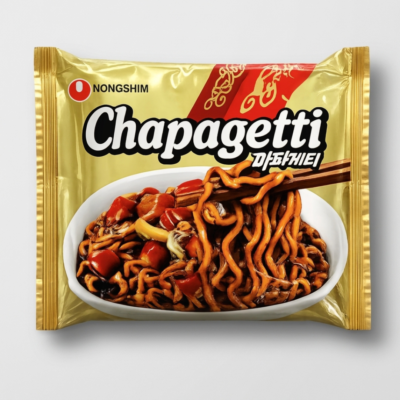Nongshim Chapagetti Ramen Coreano Sabor Jajang (dulce ahumado) 10 Piezas de 127 g c/u