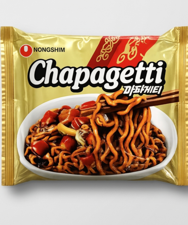 Nongshim Chapagetti Ramen Coreano Sabor Jajang (dulce ahumado) 10 Piezas de 127 g c/u