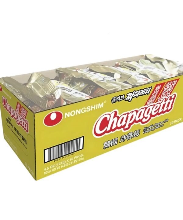 Nongshim Chapaguetti Paquete De 10 Piezas 127 Gr C/u