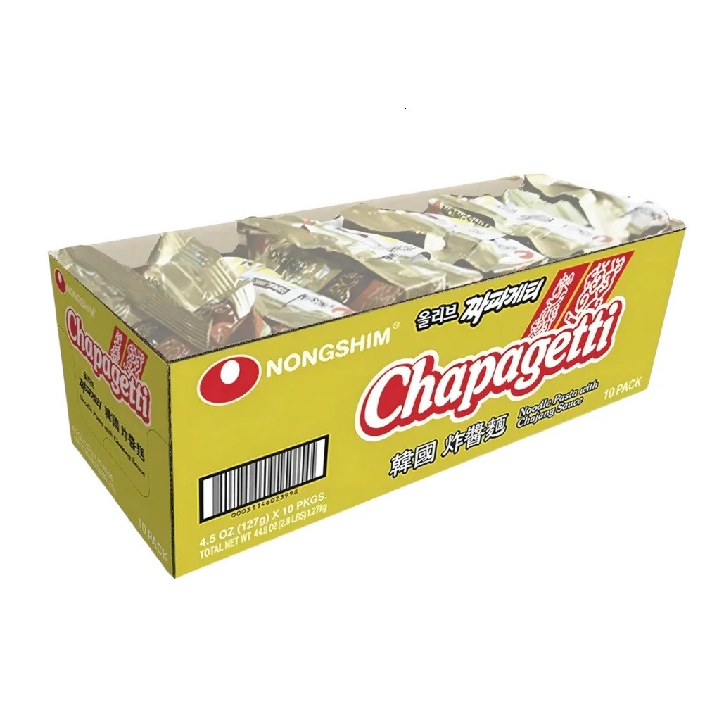 Nongshim Chapaguetti Paquete De 10 Piezas 127 Gr C/u