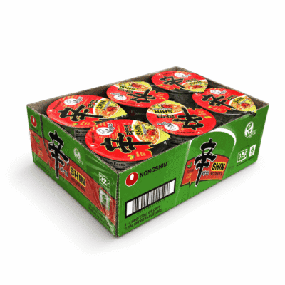 Nongshim Shin Vegan 6 Pack 75 g c/u | Ramen Coreano Vegano Picante