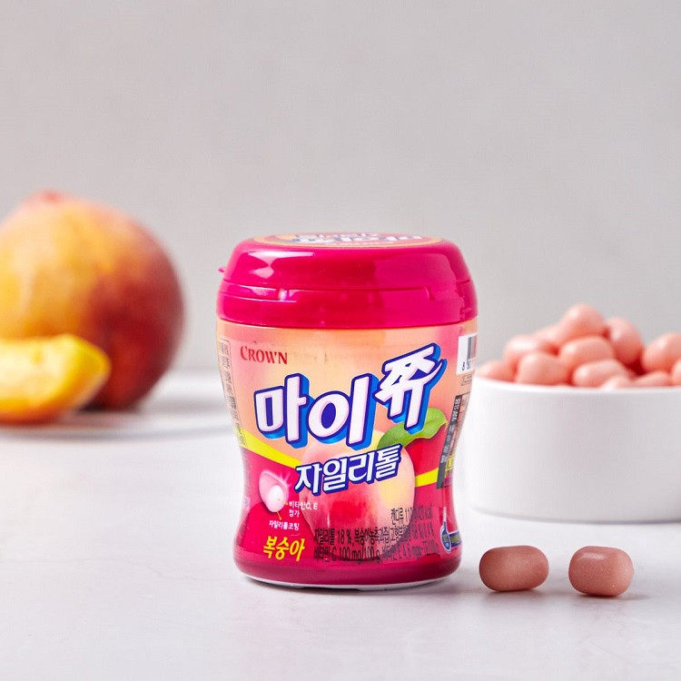 Crown Mychew Sabor Durazno 112 gr - Image 2