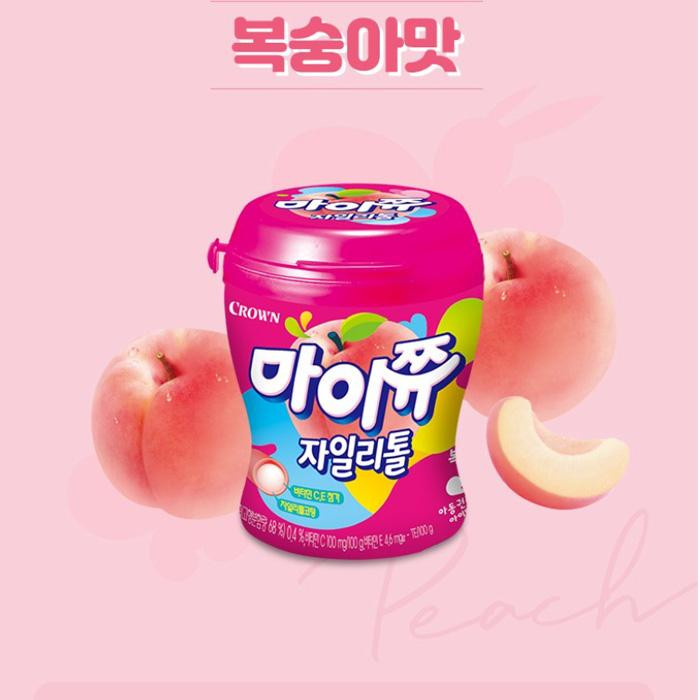 Crown Mychew Sabor Durazno 112 gr - Image 3