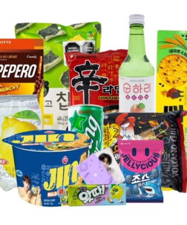 Paquete Misterioso De Bts De Ramen, Snacks Y Bebidas
