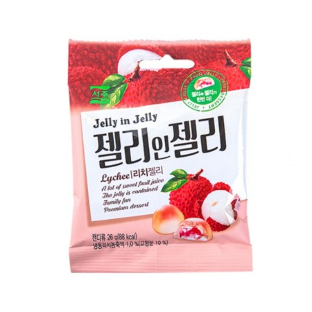 Seoju Jelly In Jelly Relleno de Lychee 26 gr