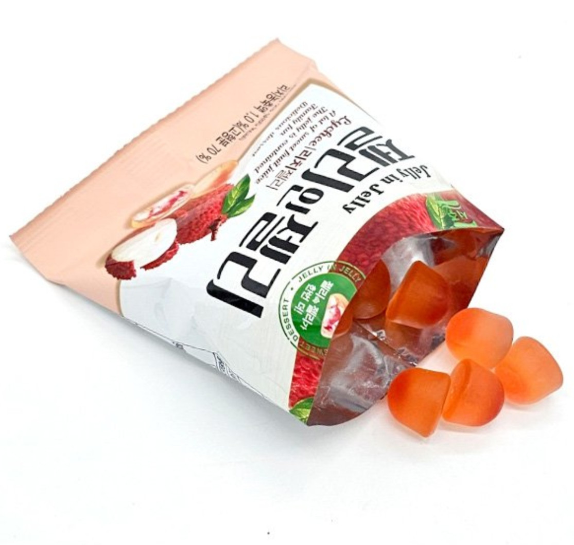 Seoju Jelly In Jelly Relleno de Lychee 26 gr - Image 3