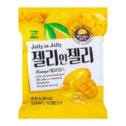 Seoju Jelly In Jelly Relleno de Mango 26 gr