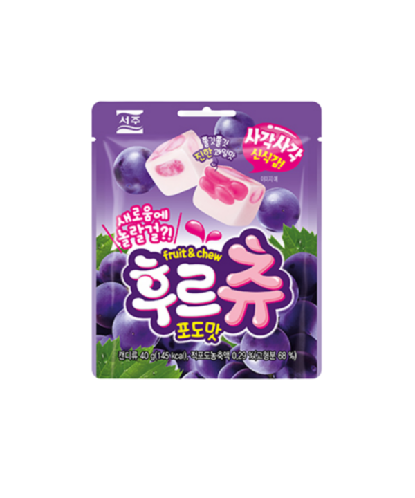 Seoju Gomitas Fruit & Chew Sabor Uva 40gr