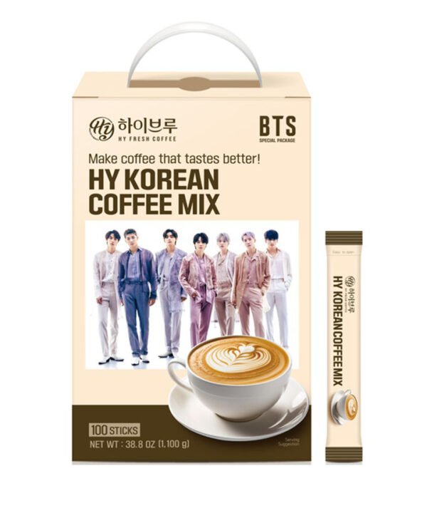 HY Café Instantáneo Mix Coreano BTS 100 pz