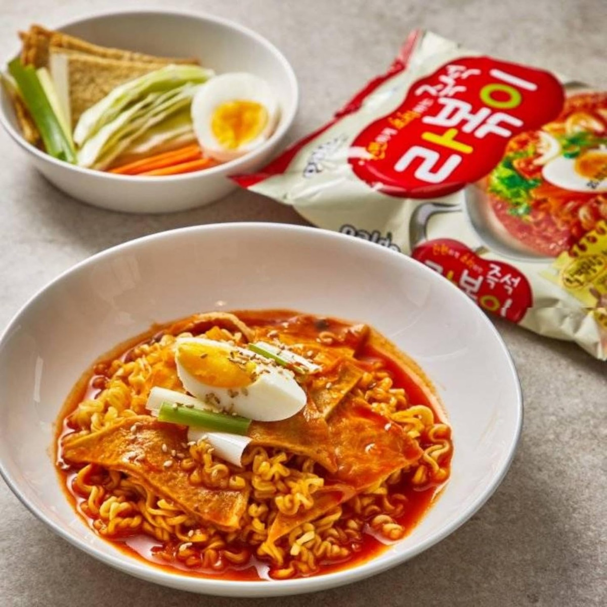 Paldo Rabokki Noodle Hot & Spicy 135 gr - Image 3