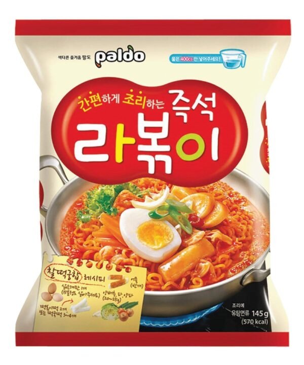 Paldo Rabokki Noodle Hot & Spicy 135 gr