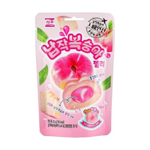 Seoju Gomitas Sabor Durazno Rellenas con Jalea 43 gr
