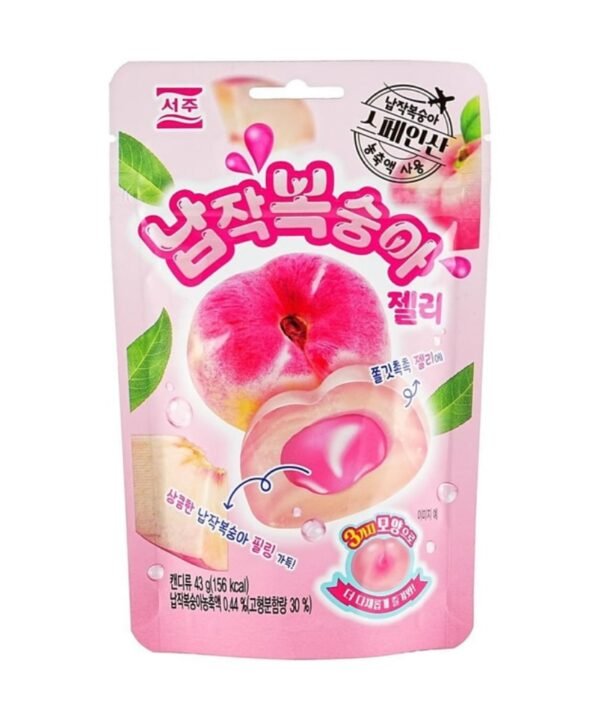 Seoju Gomitas Sabor Durazno Rellenas con Jalea 43 gr