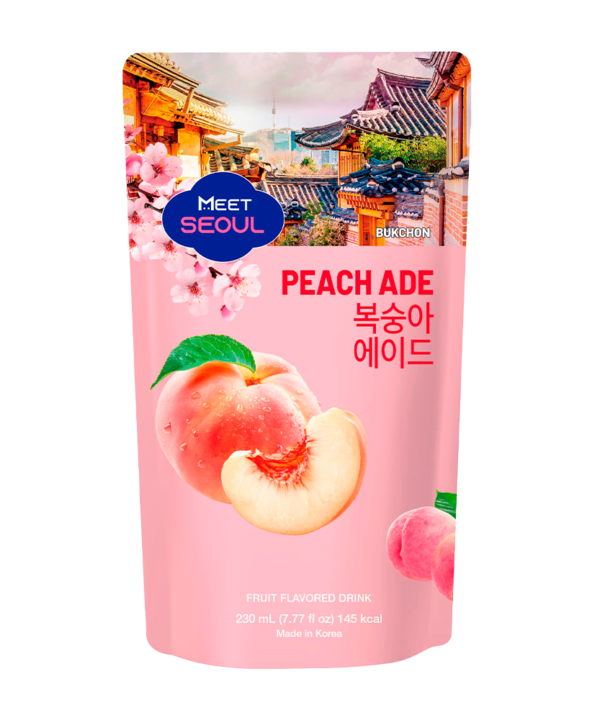Meet Seoul Bebida Sabor Durazno 230 ml
