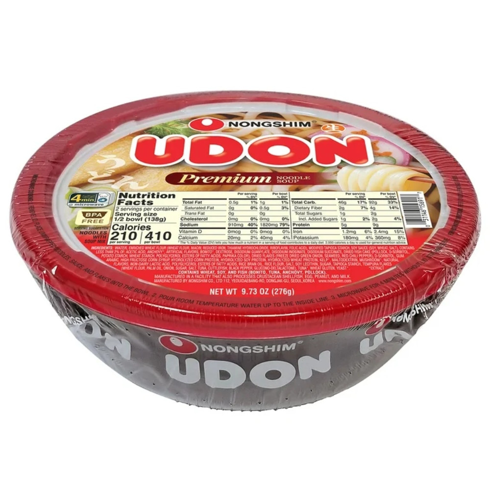 Nongshim Fresh Udon Bowl Premium 276 gr - Image 3
