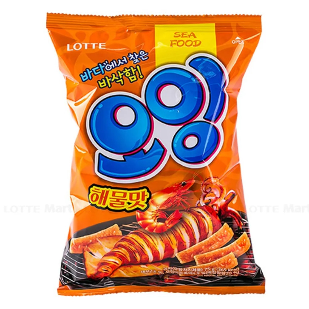 Lotte Fritura de Maíz con Sabor a Maricos 75 gr