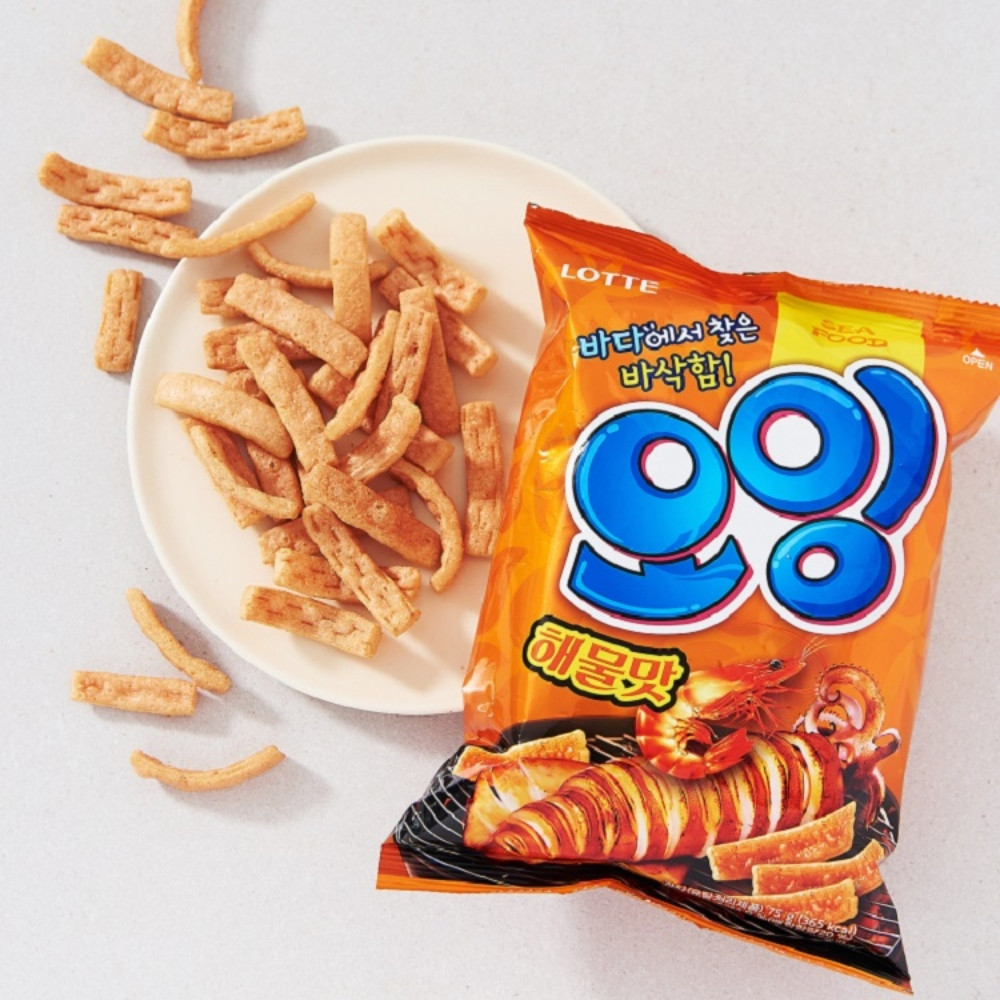 Lotte Fritura de Maíz con Sabor a Maricos 75 gr - Image 3