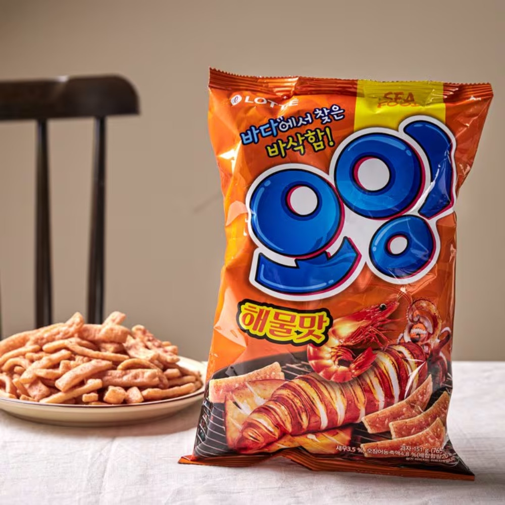 Lotte Fritura de Maíz con Sabor a Maricos 75 gr - Image 2