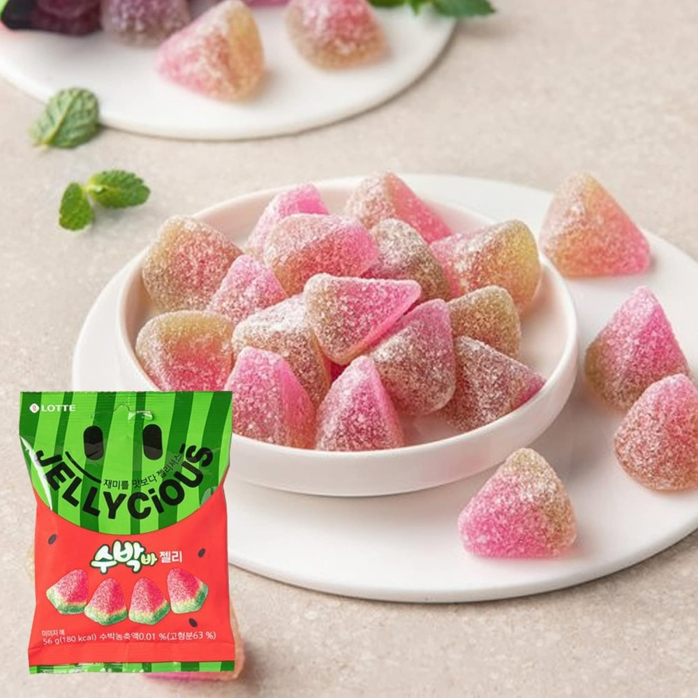 Lotte Jellyciuous Gomitas Sabor Sandía 56 gr - Image 4