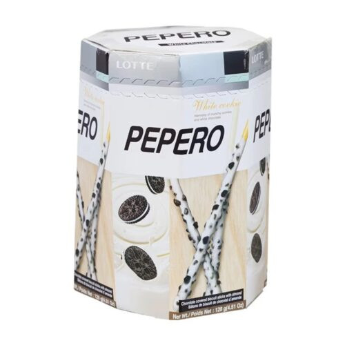 Lotte Pepero Sabor White Cookie 4 Pack de 128 gr