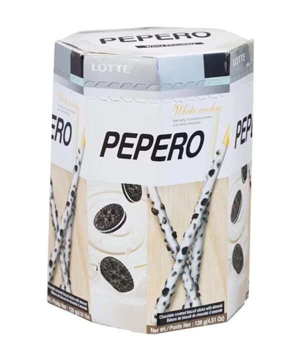 Lotte Pepero Sabor White Cookie 4 Pack de 128 gr