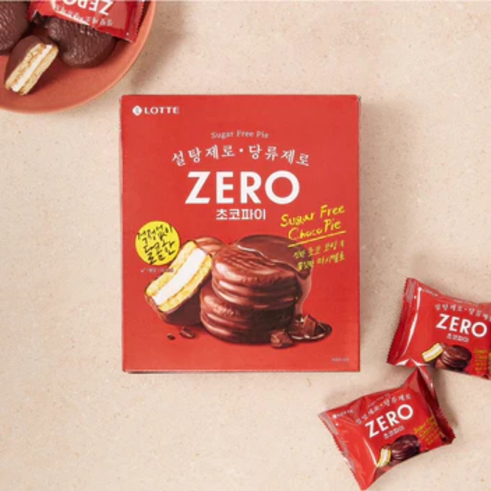 Lotte Zero Choco Pie 12 Piezas 28 gr c/u - Image 4