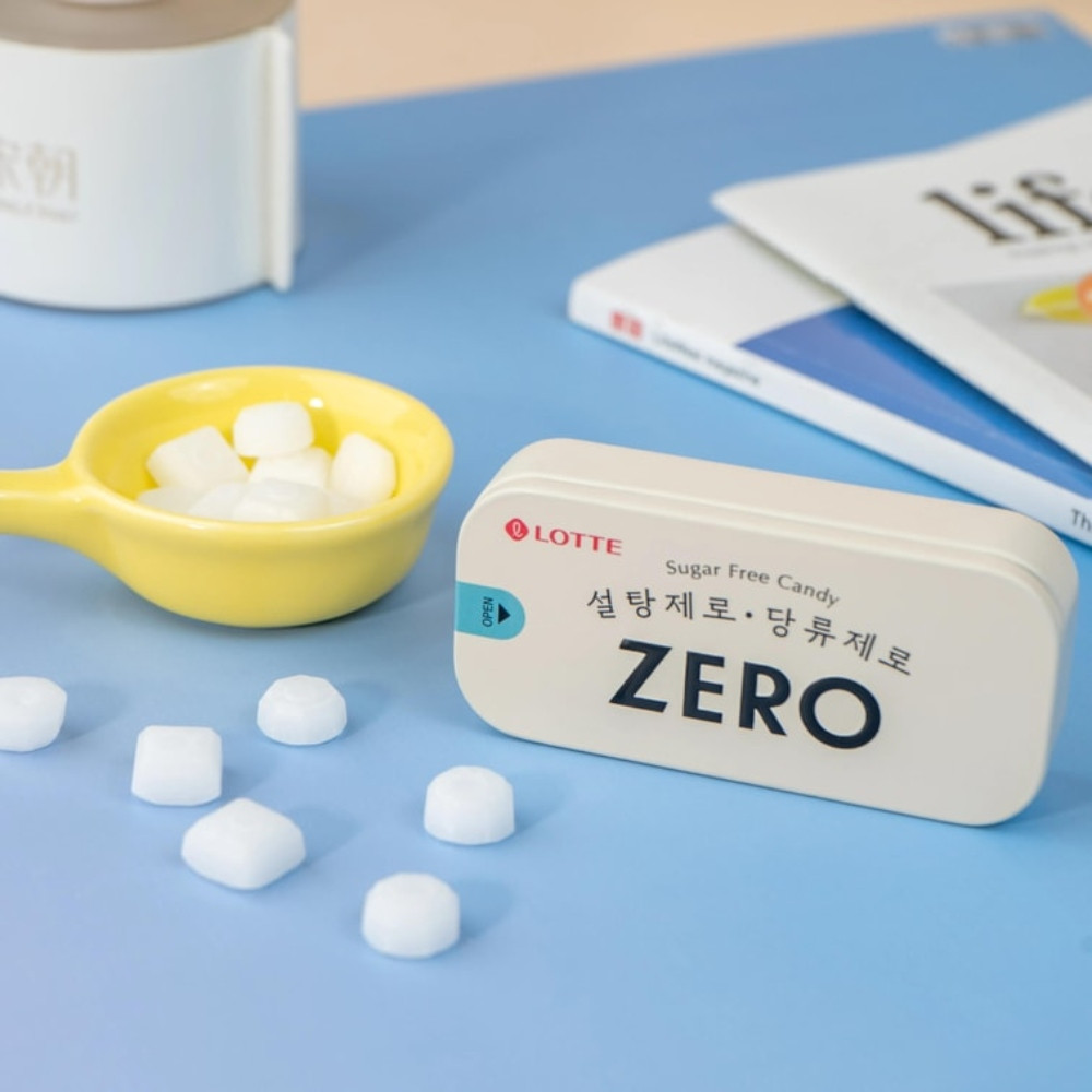 Lotte Zero Caramelo Sabor Menta 28 gr - Image 4