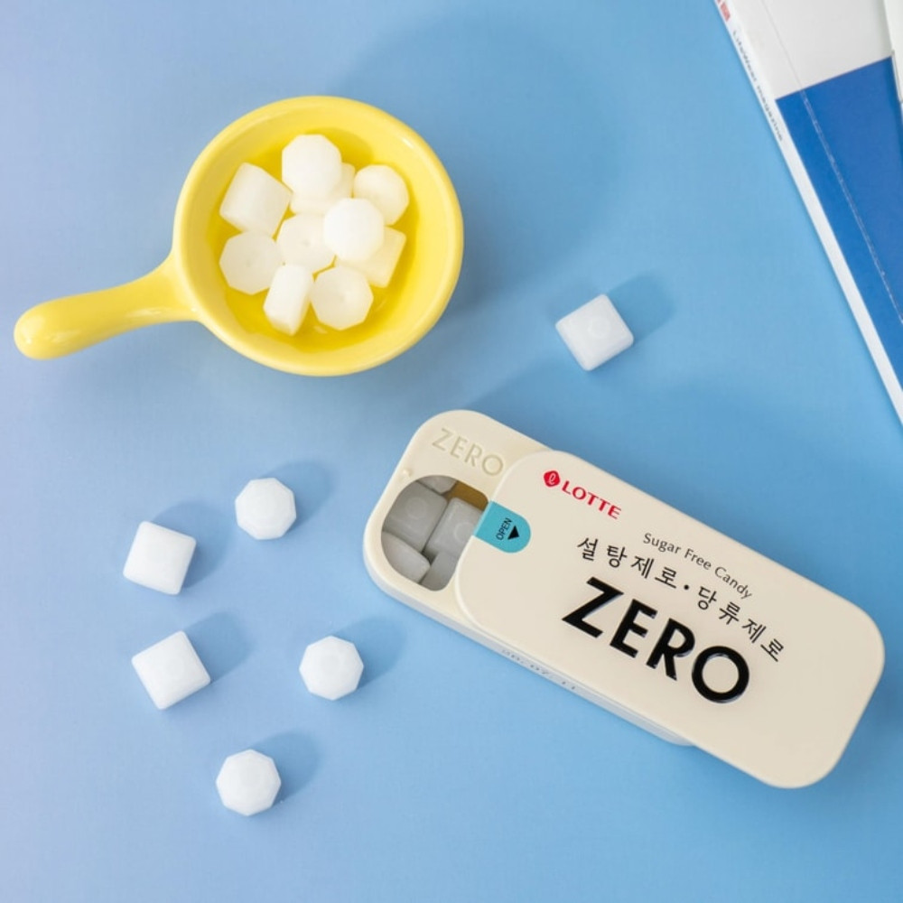 Lotte Zero Caramelo Sabor Menta 28 gr - Image 5